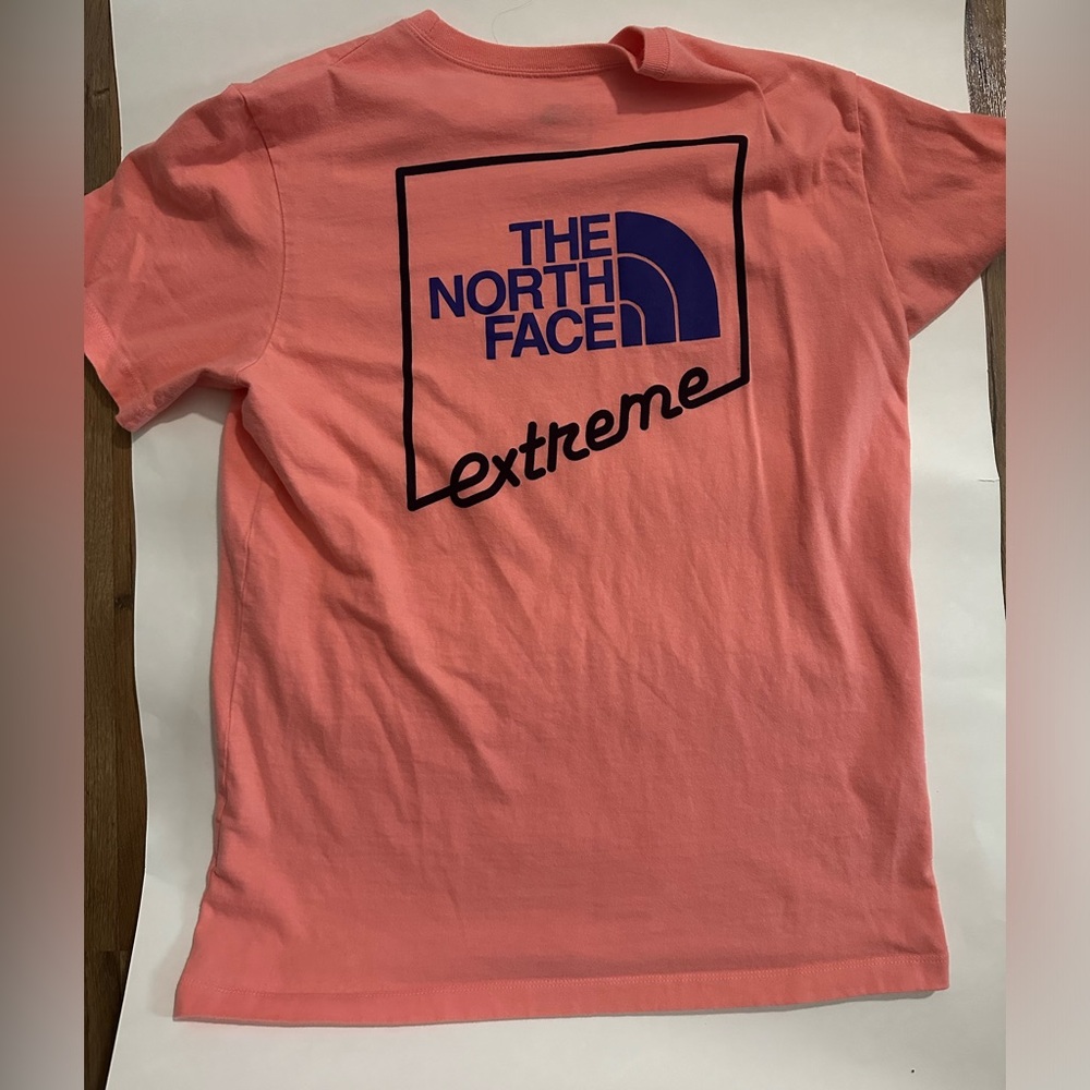 Pink North Face Extreme T-Shirt - Size Medium - Very good condition